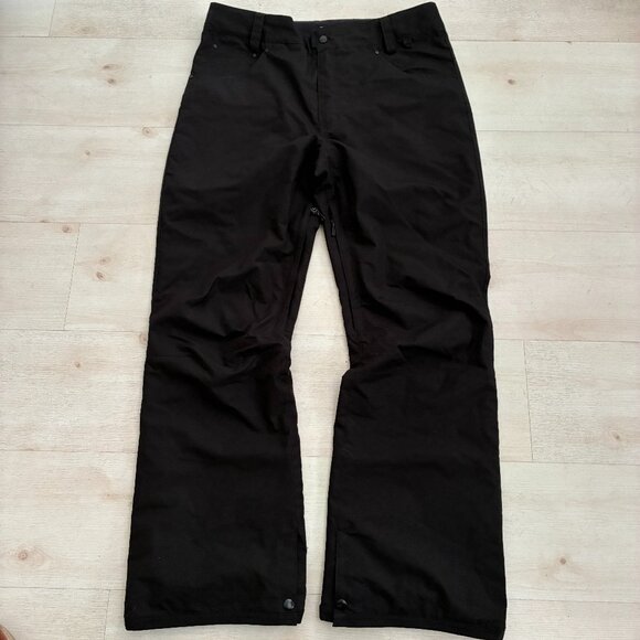 Ride Snowboards Strata HD 10K Technical Snowboarding Black Pants Size L